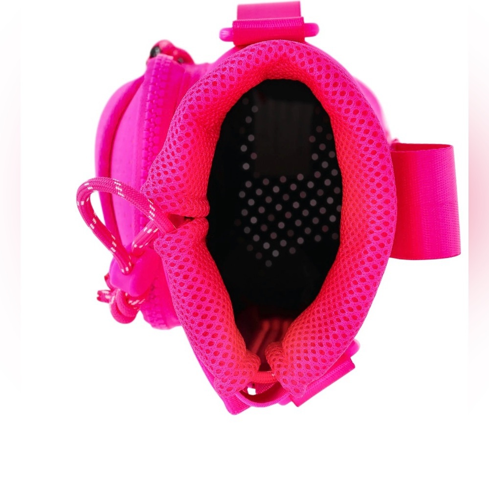 NWT No Boundaries Hot Pink Neoprene Tumbler Holder Crossbody Bag - Picture 3 of 12